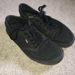 Men’s black vans 9.5